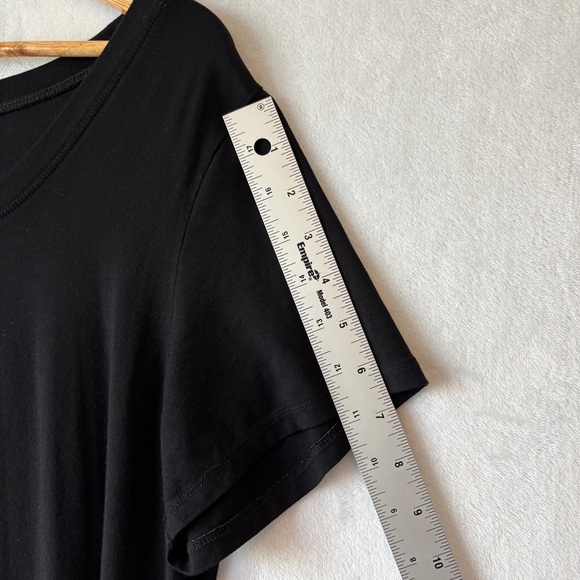 STORQ womens black casual lounge On Repeat T-Shirt Maternity Dress size 5 XL - Picture 5 of 8